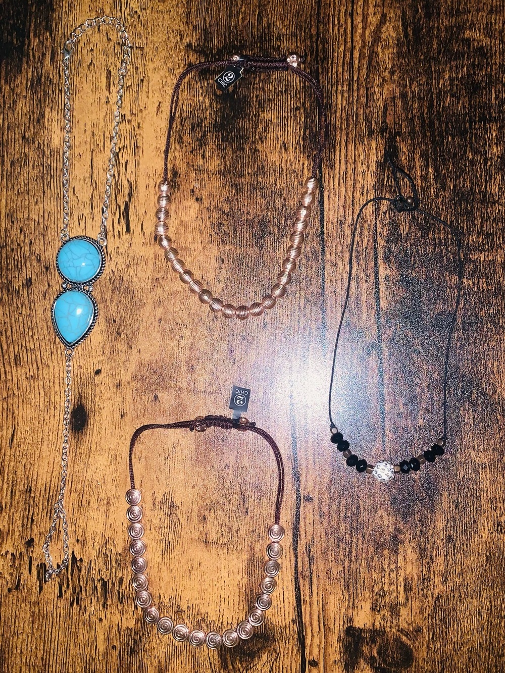 Bundle of Ankle Jewelry 4 Piece Set